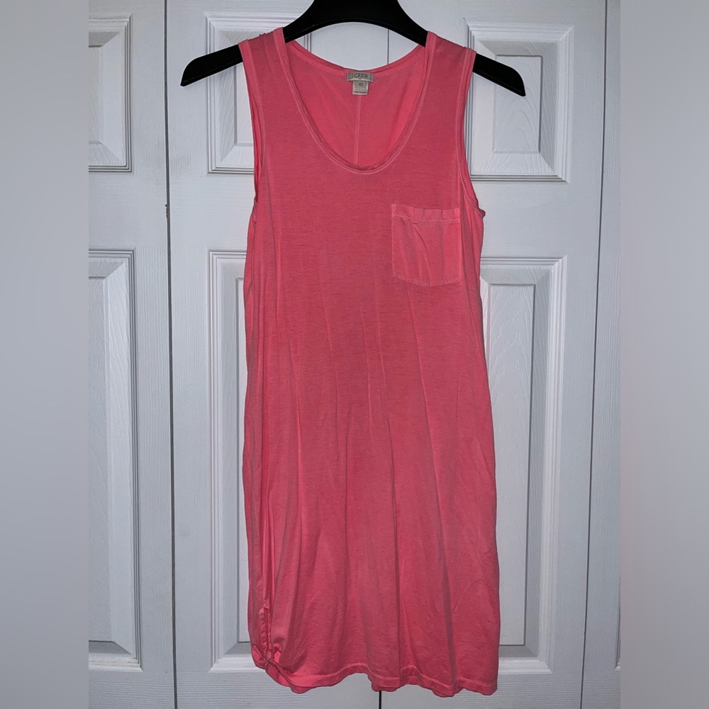 J Crew Neon Pink Dress Size XS